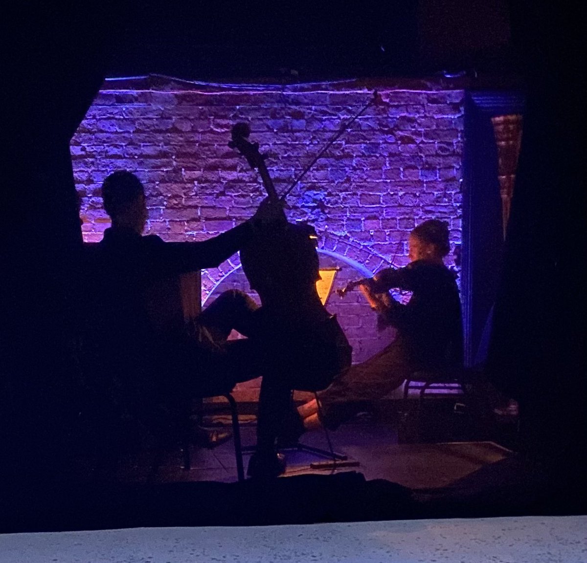 TheatreFlashba1's tweet photo. Seated for Sunday. @YvonneArnaud #MillStudio Deep breath. https://t.co/2EMqiVmRdQ