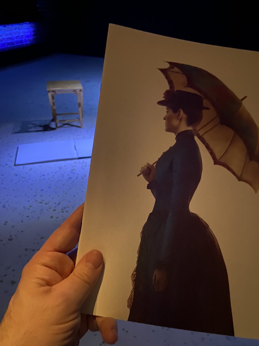 TheatreFlashba1's tweet photo. Seated for Sunday. @YvonneArnaud #MillStudio Deep breath. https://t.co/2EMqiVmRdQ