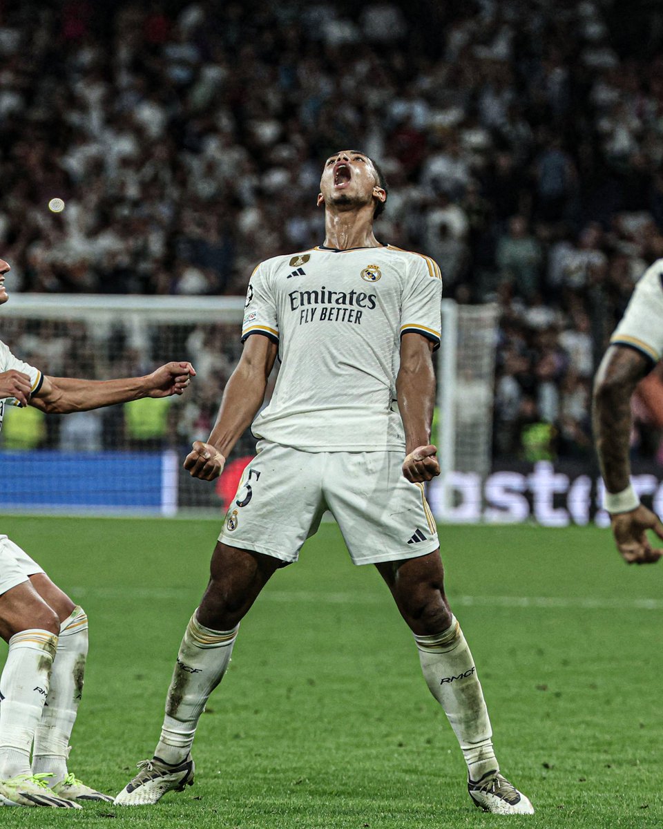 goal's tweet image. The Bernabeu has a new king 👑