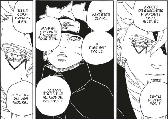 LeVraiSocrate's tweet photo. Y a plus de respect je suis mort, c'est littéralement son p'tit
#BorutoTwoBlueVortex2 #Boruto #Boruto82 https://t.co/8vAHiualMb