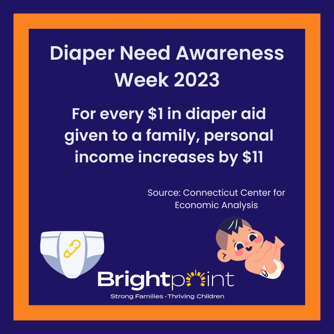 AhlquistCenter's tweet image. Some childcare providers require caregivers to provide diapers for their little one. If they don't have, caregivers may have to miss work to care for their child. 

Let's ensure families can access our early childhood system. 
#EndDiaperNeed
brightpoint.org/affording-diap…