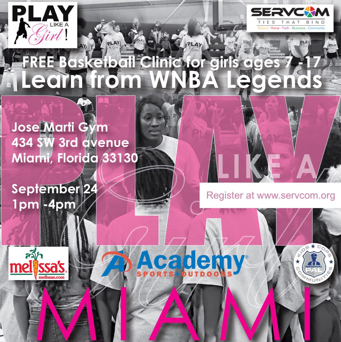 Pglobaltraining's tweet photo. WNBA Free Basketball Clinic
Don't miss out 🏀🏀🏀 https://t.co/PuvEBlYh89