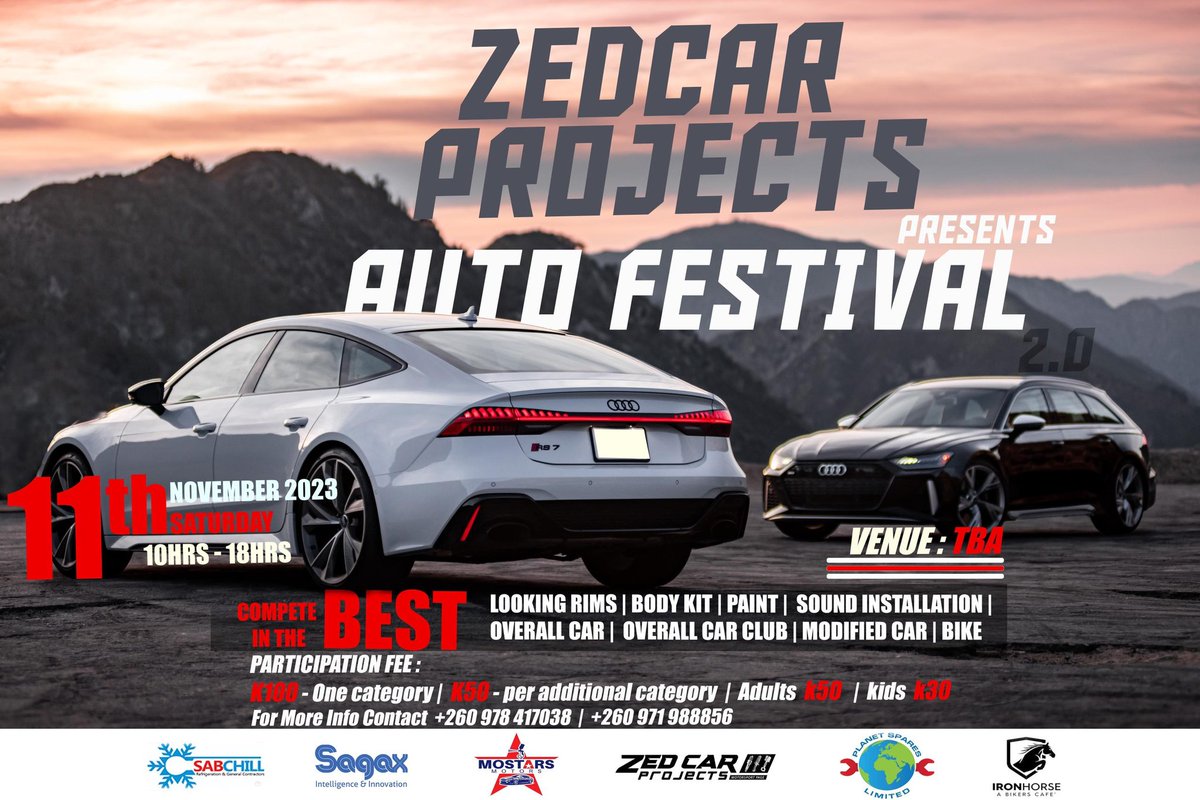 JDM_Kandrick's tweet photo. 11th November 2023,
Save that day will see you there.
#ZedCarProject_AutoFestival https://t.co/KBdwHxOysU