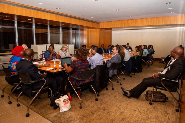 Energy at #UNGA78! We held an important roundtable discussion with <a href="/gavi/">Gavi, the Vaccine Alliance</a>’s <a href="/MaphosaThabani/">Thabani Maphosa</a>, <a href="/SaudeMisau/">Ministério da Saúde-MISAU</a>’s Ilesh Jani, <a href="/health_malawi/">Ministry of Health, Malawi</a>’s Dr. Khumbize Chiponda and <a href="/WHOAFRO/">WHO African Region</a>’s <a href="/MoetiTshidi/">Dr Matshidiso Moeti</a> on responsive #PHC and what is needed to achieve #UHC. Let’s make #UHC a reality for all!