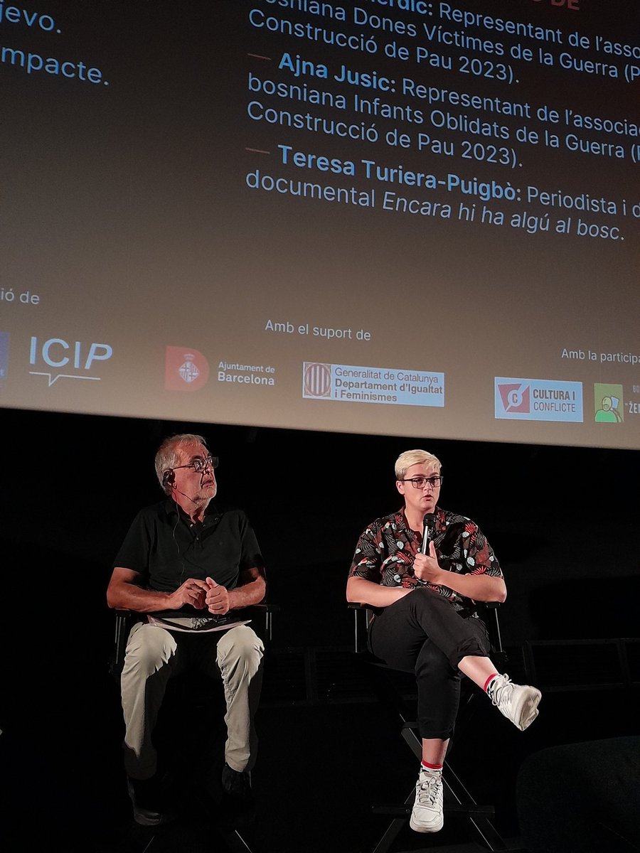 ICIP (@icipeace) on Twitter photo <a href="/CultiConflicte/">CulturaiConflicte</a> <a href="/AjnaJusic/">Ajna Jusić</a> <a href="/Cinemes_Girona/">Cinemes Girona BCN</a> <a href="/impactefilmfest/">IMPACTE! Festival de Cinema i DH de Catalunya</a> <a href="/tereturi/">Teresa Turiera-Puigbò</a> <a href="/ManelvBcn/">manel vila motllo</a> <a href="/DjecaRata387/">Forgotten Children of War; Zaboravljena djeca rata</a> 🗨 <a href="/AjnaJusic/">Ajna Jusić</a> de l'associació <a href="/DjecaRata387/">Forgotten Children of War; Zaboravljena djeca rata</a> #PremiICIP2023 denuncia la inacció de la comunitat internacional davant els infants nascuts de violacions de guerra, a #Bòsnia i arreu.
"Els violadors de les nostres mares segueixen lliures i això no ens permet una vida digna" <a href="/CultiConflicte/">CulturaiConflicte</a> <a href="/AjnaJusic/">Ajna Jusić</a> <a href="/Cinemes_Girona/">Cinemes Girona BCN</a> <a href="/impactefilmfest/">IMPACTE! Festival de Cinema i DH de Catalunya</a> <a href="/tereturi/">Teresa Turiera-Puigbò</a> <a href="/ManelvBcn/">manel vila motllo</a> <a href="/DjecaRata387/">Forgotten Children of War; Zaboravljena djeca rata</a> 🗨 <a href="/AjnaJusic/">Ajna Jusić</a> de l'associació <a href="/DjecaRata387/">Forgotten Children of War; Zaboravljena djeca rata</a> #PremiICIP2023 denuncia la inacció de la comunitat internacional davant els infants nascuts de violacions de guerra, a #Bòsnia i arreu.
"Els violadors de les nostres mares segueixen lliures i això no ens permet una vida digna"