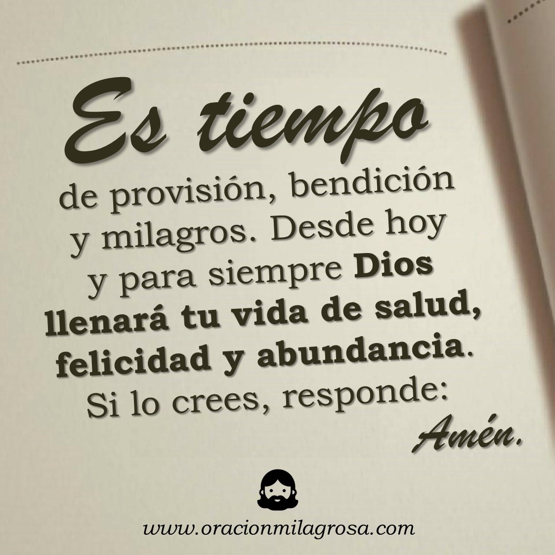 oracion_milagro's tweet photo. Qué buenas y verdaderas son las promesas del Señor 🙏 https://t.co/YnCBnv9op5