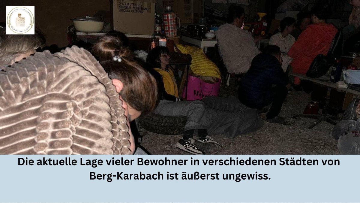 Wir appellieren an das <a href="/roteskreuz_de/">Deutsches Rotes Kreuz</a>, sich intensiv mit dieser Problematik auseinanderzusetzen und sicherzustellen, dass die Sicherheit derjenigen gewährleistet wird, die sich jetzt unter der Kontrolle Aserbaidschans befinden, seien es #Zivilisten oder auch #Kriegsgefangene