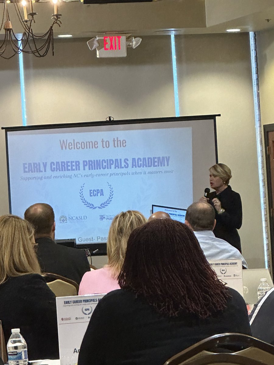 What an amazing job by <a href="/NCPrincipals/">NCPAPA</a> and @CTruittNCDPI along with <a href="/ToddWhitaker/">Todd Whitaker</a> to put together a great day of learning! So thankful to be part of the #ECPA cohort with other fabulous educators from our state! <a href="/JCPS_NC/">Johnston County Public Schools</a> was representing!