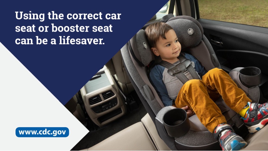 You can reduce your child’s risk of serious injury and death in a crash by up to 80% by properly buckling them into the correct car seat or booster seat. Learn how: bit.ly/3DCey20 

#CPSWeek #TheRightSeat