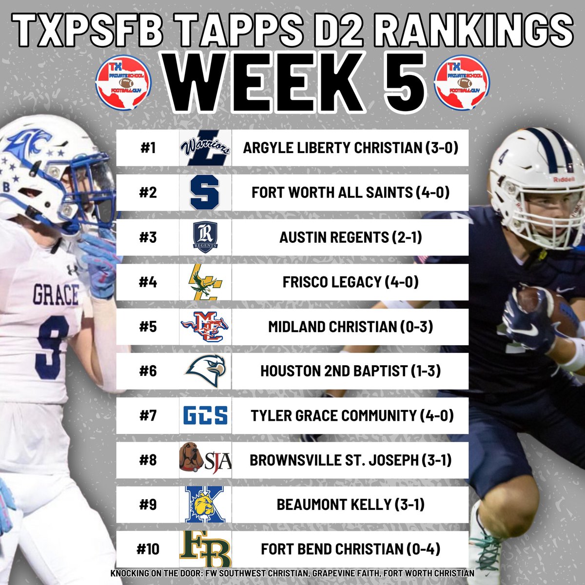 Texas Private School Football tweet media