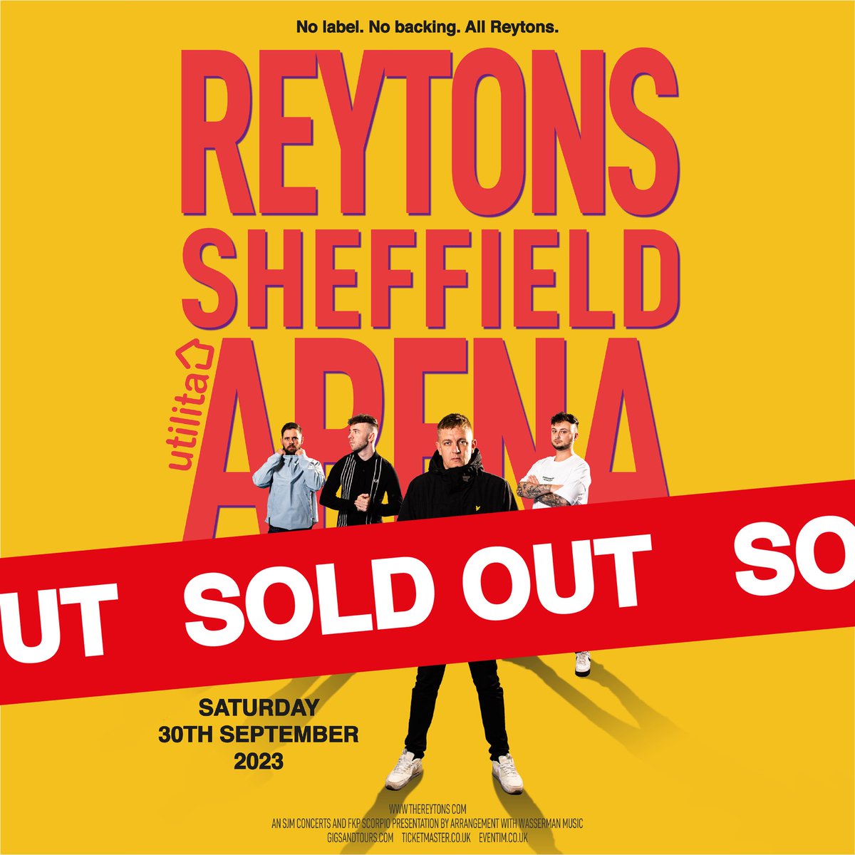 ARENA SOLD OUT!!!!!!

While grabbing a coffee on the moor, we got talking to a group of pensioners who during the conversation discovered we were a local band. They suggested that we should maybe busk outside the market to promote ourselves? I said it was a great idea!! 1/2