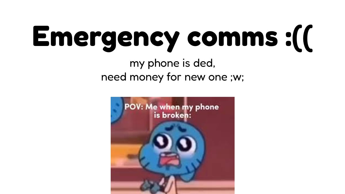 RingoRin97's tweet photo. EMERGENCY COMMS RTs are super helpfull

phone is really ded, I need new phone asap

prices are negotiable if budgeted

i have kofi so any small donations are highly appreciated (link is in bio)

dm me for inquiries uwu https://t.co/JgdXdG4WlU