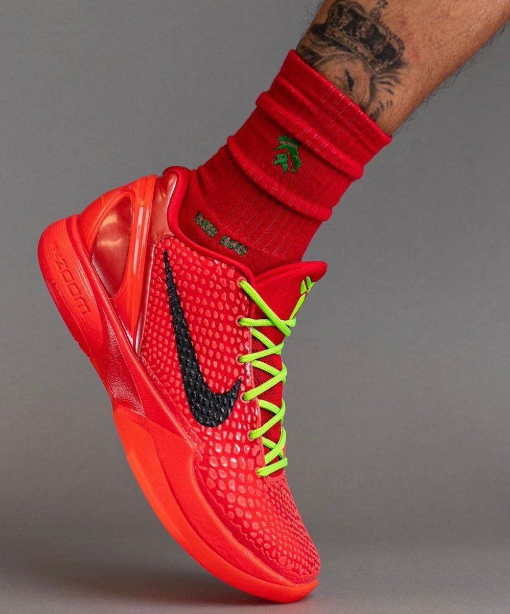 New “Reverse Grinch” Kobe 6 Protros 👹