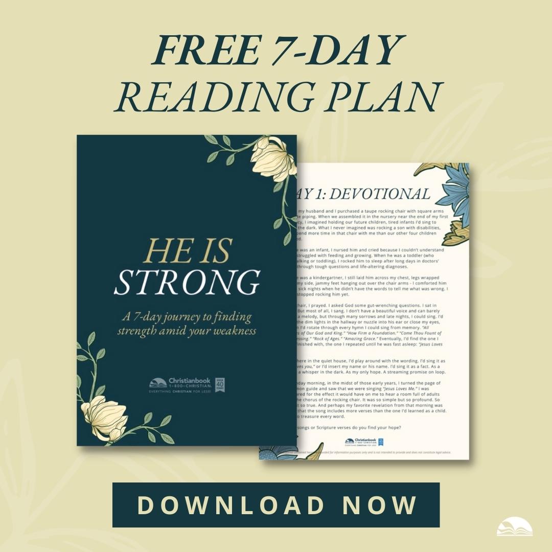 Download your FREE Reading Plan here for 'He Is Strong' by Emily Jensen (co-author of 'Risen Motherhood') this way >> ow.ly/QIQq50PMkmg