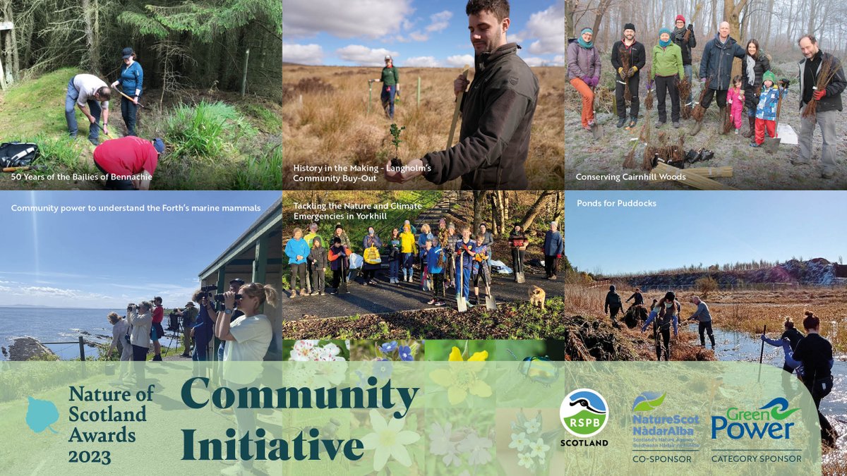 NatureScot's tweet image. 🌱Communities can do amazing things for nature, and...the winner of this year's #NatureOfScotland Community Initiative award is down to you! 👏

Find out more and vote for your favourite: rspb.org.uk/about-the-rspb…