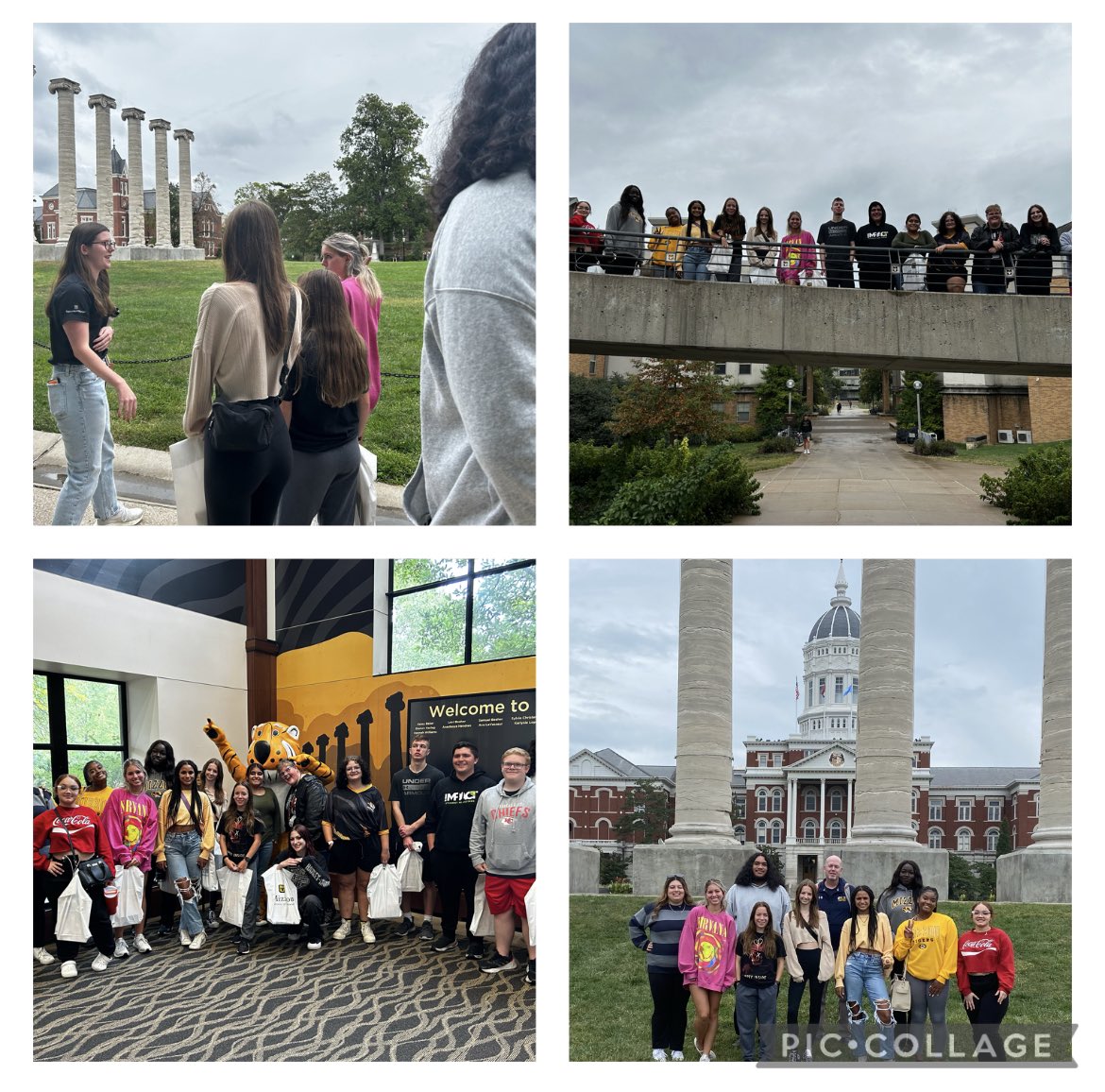 A big THANK YOU to MIZZOU for partnering with our AVID seniors today for a campus tour! We’ve got big decisions to make this year! <a href="/MizzouAdmission/">Mizzou Admissions</a> <a href="/AVID4College/">AVID</a> <a href="/KNET_News/">KNET News</a>