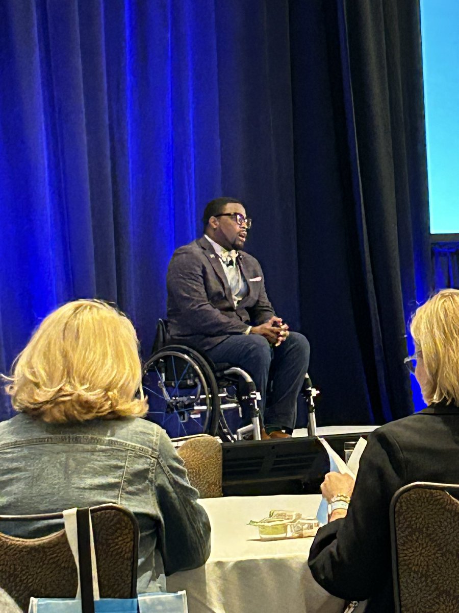 EarleDoug's tweet image. Dr. Oluwaferanmi Okanlami calls out how to see #disabusingDisability #AHPinternational