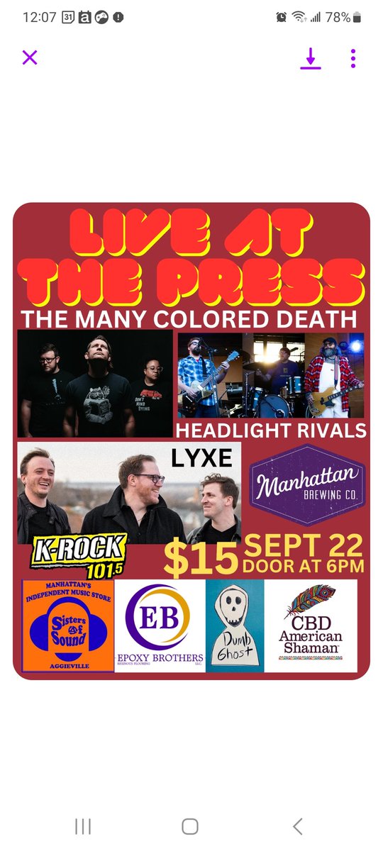 We are throwing a #birthday #party...and EVERYONE is invited! We have a killer lineup with @themcdband, <a href="/lyxemusic/">LYXE</a>, and the band with the birthday boy: @headlightrivals. Celebrate with #music, friends, and food &amp; drinks provided by @mccoolsmhk. 🎉🎉🎉
Thank you to our sponsors!