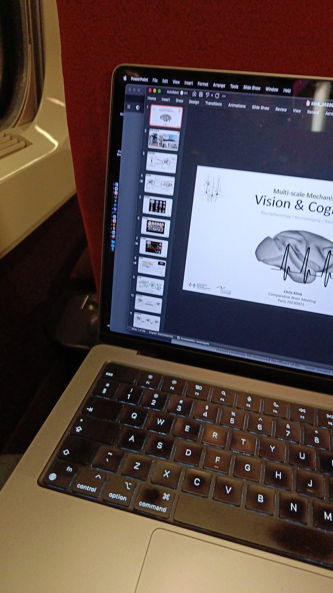 ChrizKlink's tweet photo. Made it to my train in time and now heading towards the #compMRI meeting in Paris. Will see you all tomorrow @katjaQheuer @R3RT0 @NeuroecologyLab and others! https://t.co/DalcLbnq17
