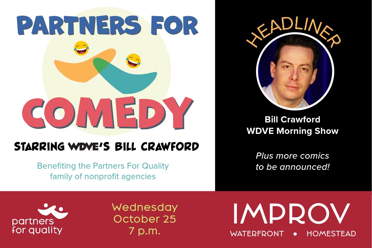 PFQagencies's tweet photo. Laugh with us Wed. Oct. 25 at the Improv! Partners For Comedy with @dveBillCrawford!
https://t.co/Cppx0TkaA6 https://t.co/r3Eybj6Kne