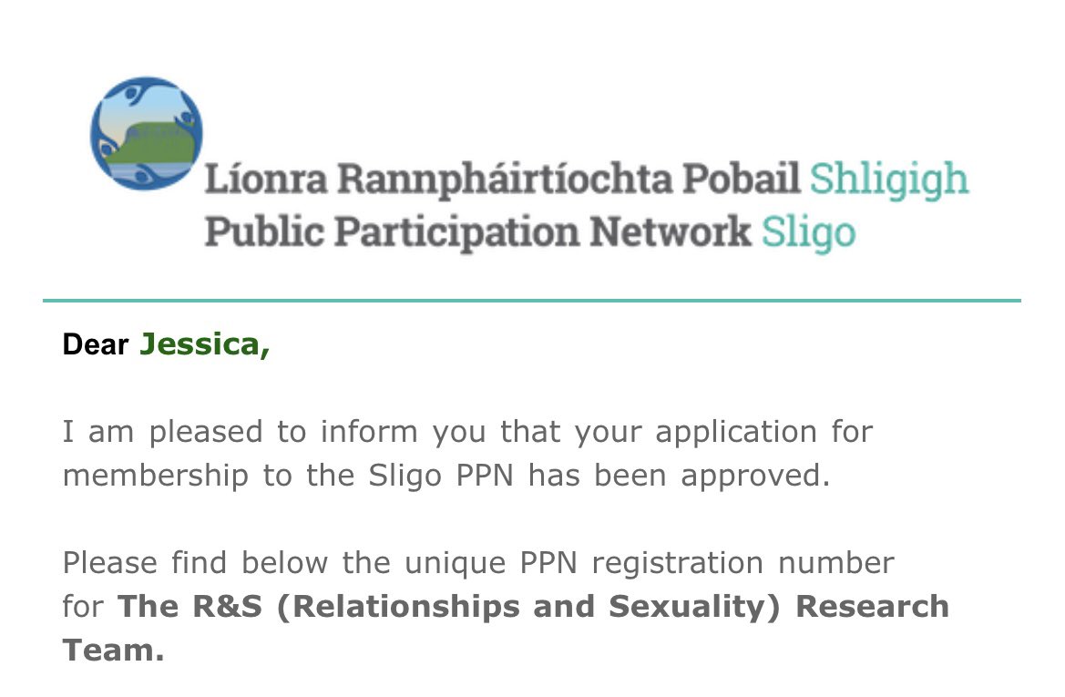 jess_mannion's tweet photo. Fantastic news. Our application for the research group to be recognised as a social inclusion organisation was accepted today @SligoPPN This will help us to access funding to do more research &amp; dissemination activities to create awareness on our research. @triciablee #disability https://t.co/o8nJXCNdDu
