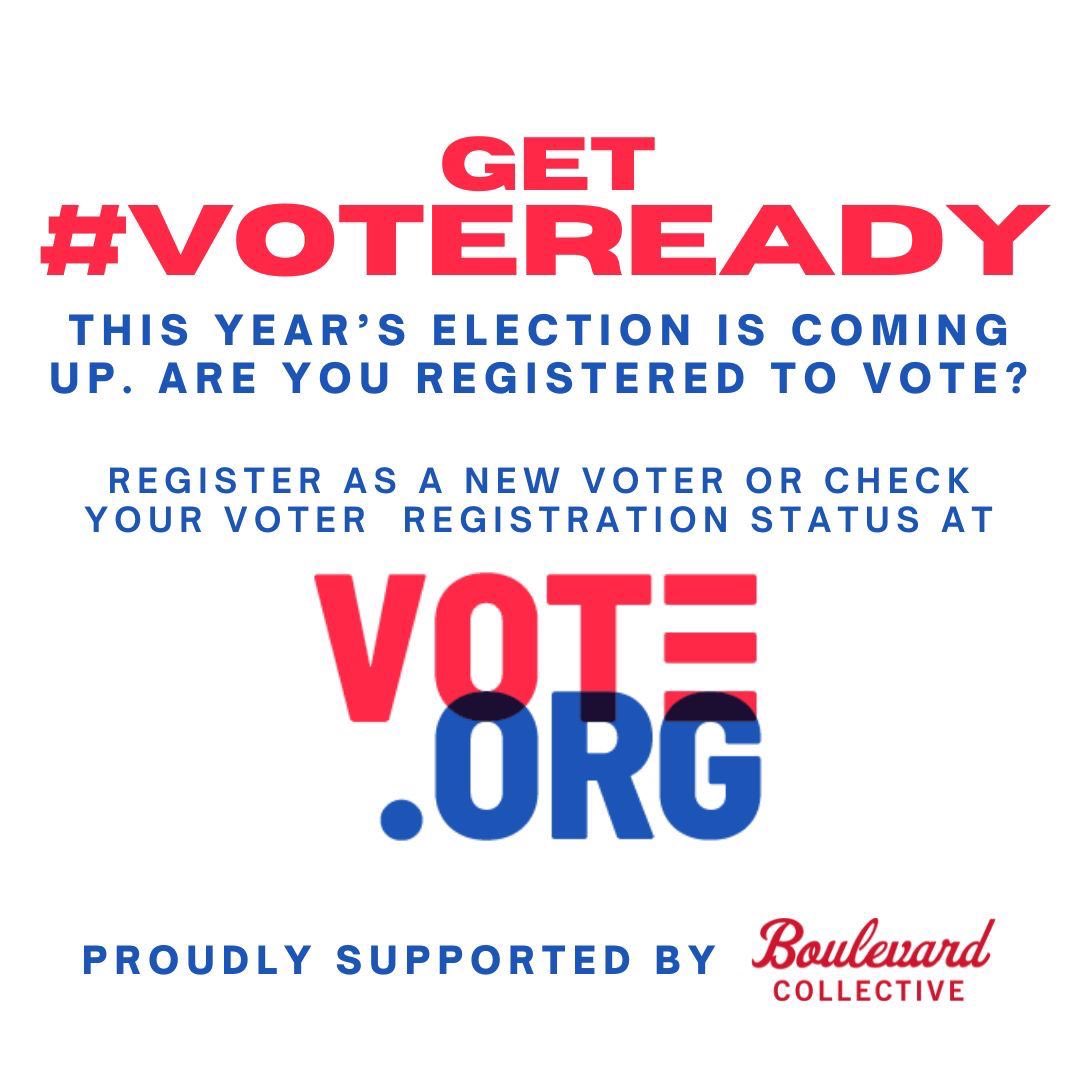 MILLJ70's tweet photo. @theboulevardnil is celebrating
National Voter Registration! Are you registered to vote? Visit https://t.co/H0hDOg5g08 to register as a new voter or check your voter registration and exercise your right to vote! https://t.co/nq93RSY0Cm