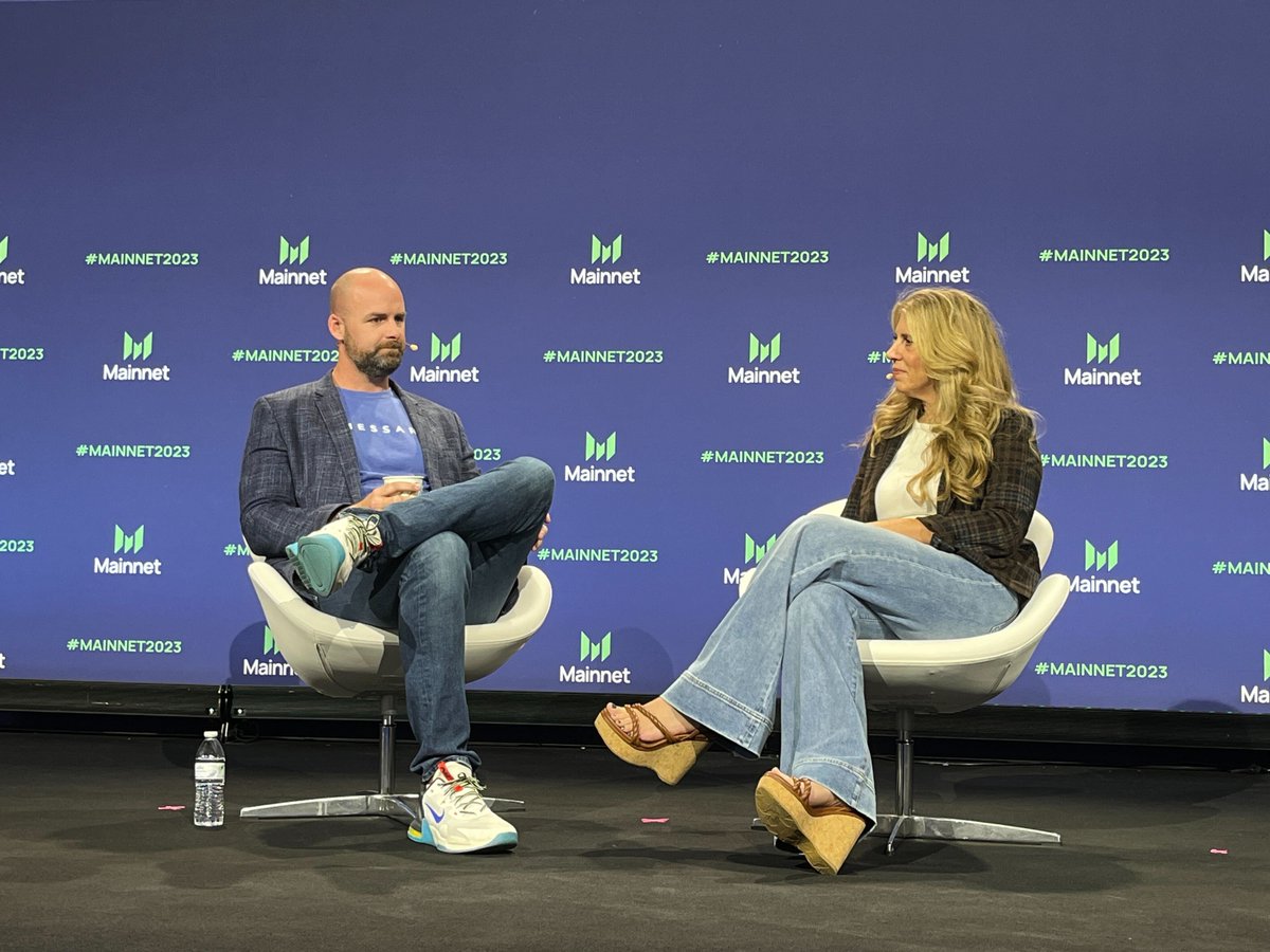 StellarOrg's tweet photo. “Stellar has more real-world assets on-chain, more than all other chains combined.” - says @twobitidiot at #Mainnet2023 https://t.co/NkPrRWiJsg
