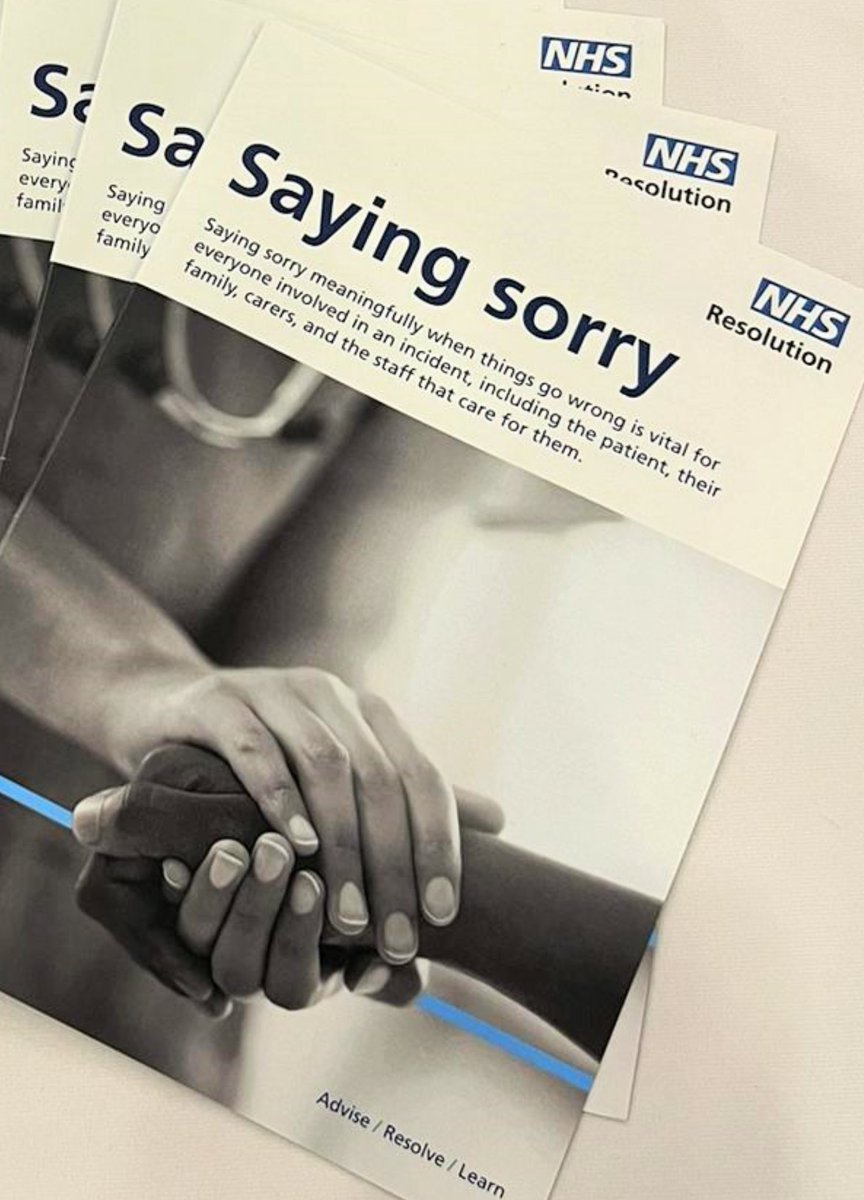 Absolutely gobsmacked to see this leaflet @NHSResolution . All I and many ,many more families fighting for the truth to be told by hospital trusts have come up against is lies, coverups and totally shocking behaviour & gaslighting from medics and senior management .