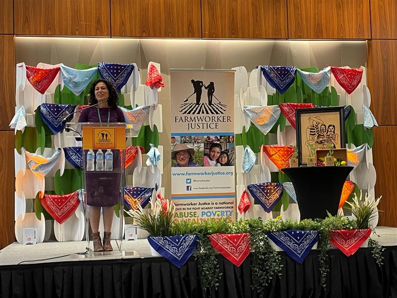 Farmworkers have long been the key to the success of the nation’s food and agriculture industries. I'm honored to have attended #FarmworkerJustice's Legacy Awards Luncheon today to share @USDA's efforts in ensuring farmworkers have a seat at the table.