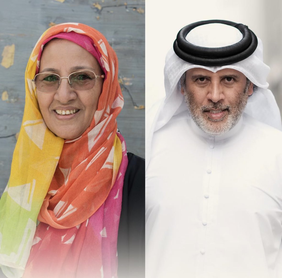 تكريم مستحق للفنانة د. #نجاة_مكي أحد أهم رواد ورموز الحركة التشكيلية في دولة الإمارات وعبد المنعم السركال مؤسس منطقة "السركال أفينيو"، بمنحهما وسام الفنون والآداب الفخري من الحكومة الفرنسية، تقديراً لإسهاماتهما البارزة في تطوير المشهد الفني والثقافي في الدولة. نبارك لهما هذا