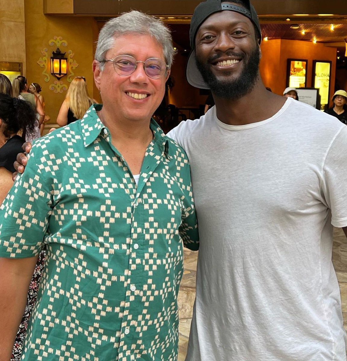 Dean_Devlin's tweet photo. It's a privilege to witness the ascent of remarkable talents from their budding stages to stellar heights.  Please join me in wishing @AldisHodge the happiest of birthdays! https://t.co/3ocKD5AN00