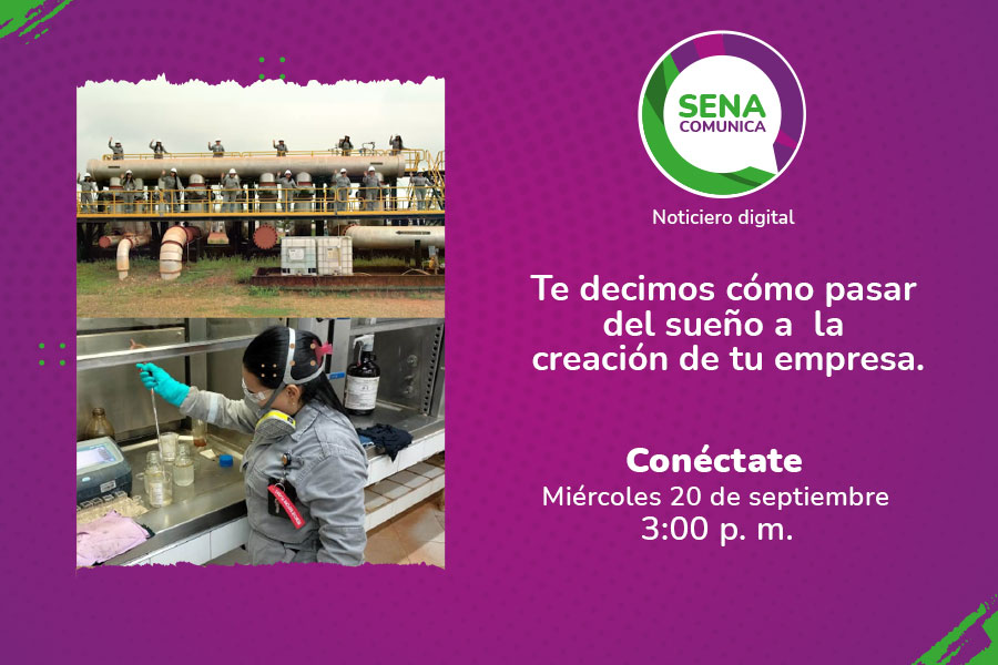 SENAComunica's tweet photo. #DeMundo 💪🏻
Así son nuestros aprendices. 👀
Se forman y buscan herramientas para crecer. 📺
Esta semana les contamos paso a paso cómo puedes crear tu empresa.
En #SENAComunica, espacio que emitimos los miércoles a las 3:00 p. m., compartimos historias muy emocionantes.
Facebook: https://t.co/yteJGuivmf
YouTube: https://t.co/cKJS11XFtv
LinkedIn: https://t.co/8dRPneAbcs