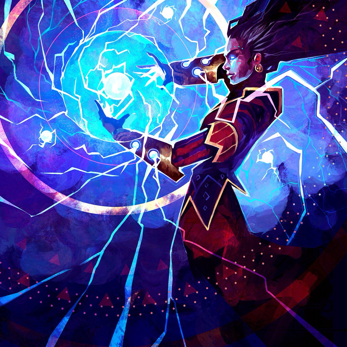 DominikMayerArt's tweet photo. This is Electrolyze from the Strixhaven Mystical Archive.⁠
#throwback #magiccards #mtg https://t.co/M7f7ixYrpZ