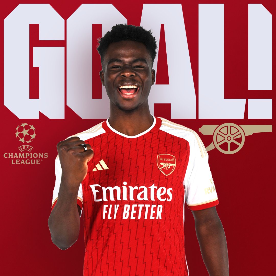 AN ELECTRIC START ⚡️

SAKA SLOTS HOME AFTER ODEGAARD'S INITIAL SHOT IS PARRIED INTO HIS PATH 🤩

🔴 1-0 🔵 (8)