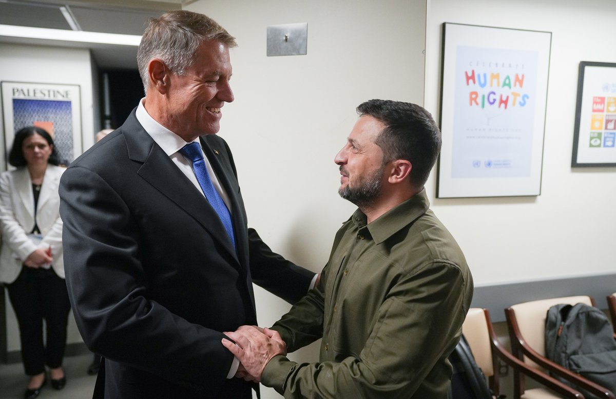 Klaus Iohannis tweet media