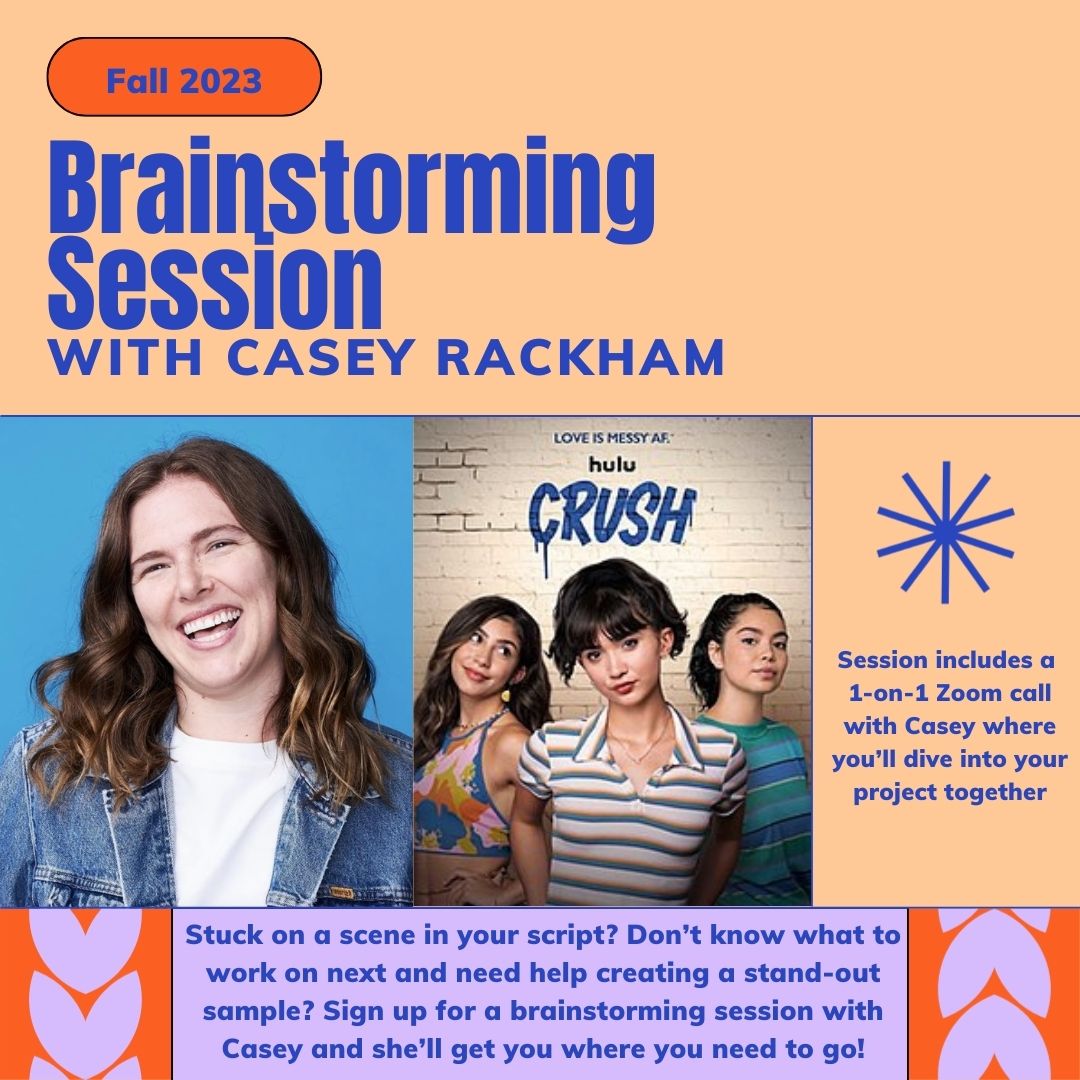 AlannaBennett's tweet photo. My brilliant screenwriter friend Casey Rackham is offering feedback on outlines AND is offering brainstorming sessions if you're not even to that point yet! Get your project started, sign up for a session with Casey and support a writer! https://t.co/FY3kccdlgq https://t.co/iU4Re6ipxJ