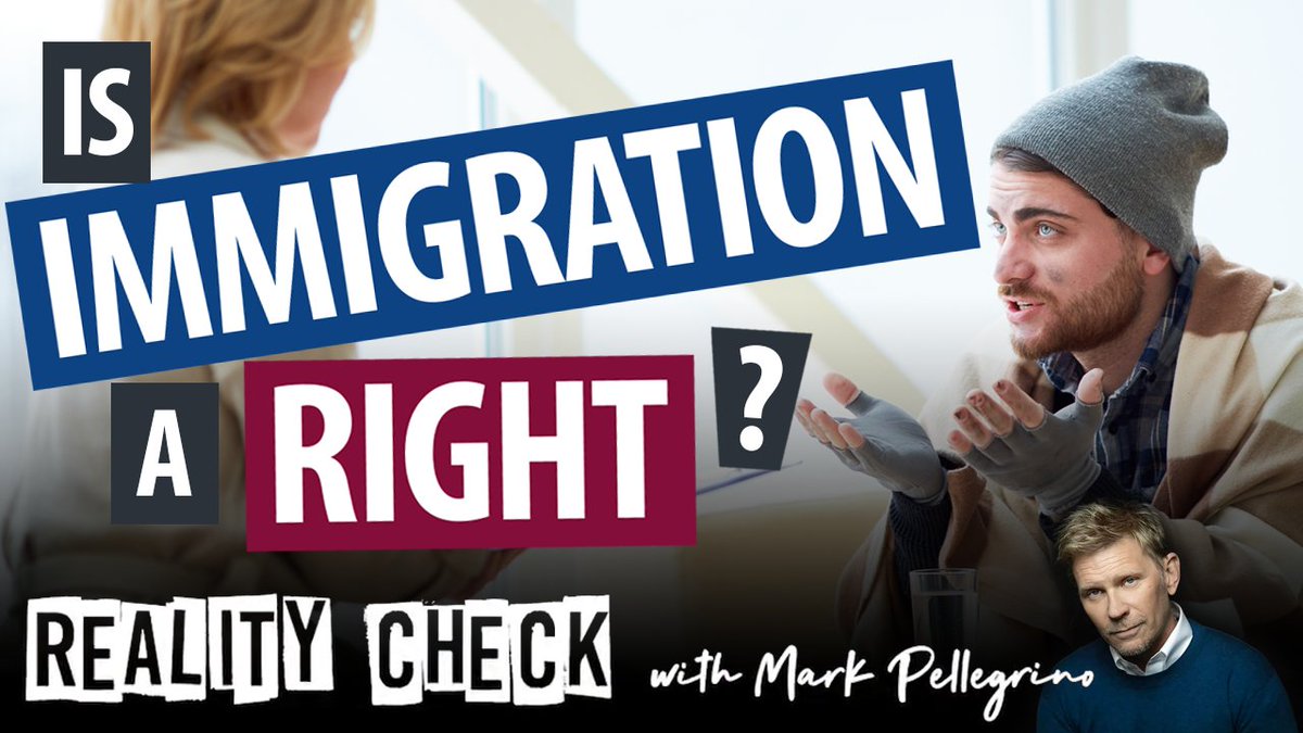 'Immigration, or the free movement from one country to another, is a right, and America is the fountainhead of rights.' @MarkRPellegrino

youtube.com/watch?v=sBc1b2…

#Immigration #freemovement #bordercrisis #border #IllegalMigrants #migrantcrisis