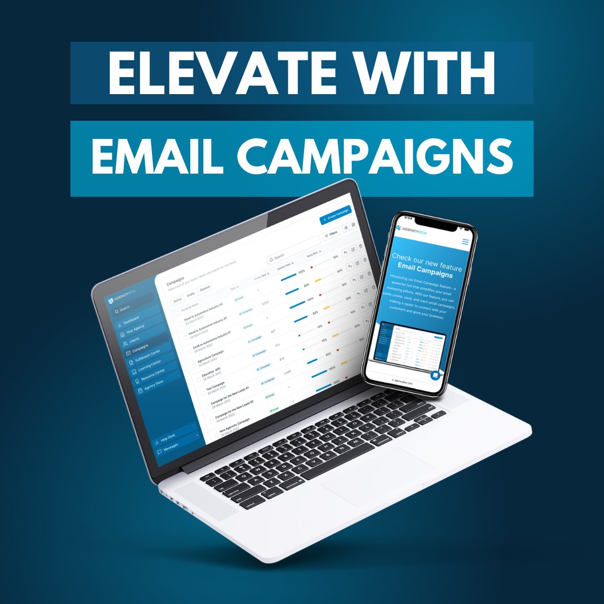 Elevate Your Outreach with Email Campaigns! 🚀 Unlock the power of seamless email marketing with our new feature. Connect, grow, and succeed like never before. Say goodbye to limits, and hello to endless opportunities! 🌟 Click the link in our bio to learn more.