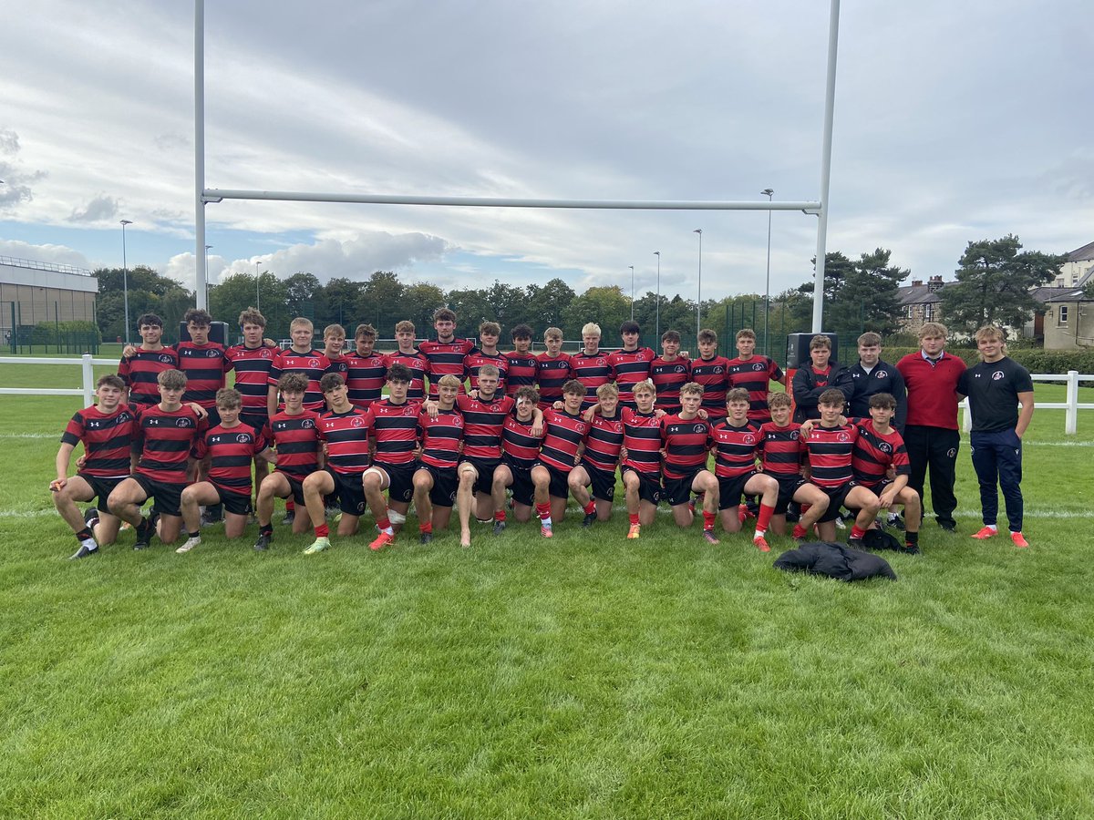 HGSPhysicalEd's tweet photo. Well done to the 1st XV, 2nd XV, U15’s and U14’s boys rugby teams who all played against @SedberghSchool this afternoon at HGS. All matches were really competitive. Thanks to Sedbergh School for making the long journey from Cumbria. https://t.co/rBLi3wITDa