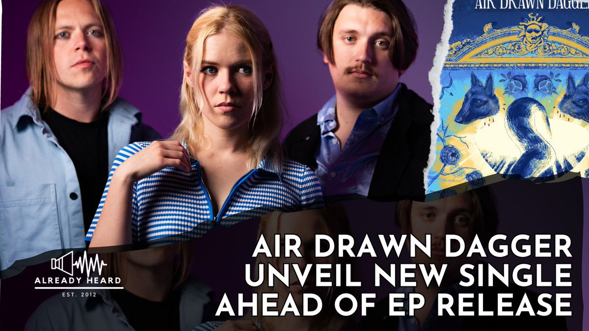 Already Heard (@alreadyhearduk) on Twitter photo Exciting Sheffield trio <a href="/AirDrawnDagger_/">Air Drawn Dagger</a> are "ones to watch" as they preview their new EP with 'Stigmata'.
Check out the new single from the electro-emo angst-pop trio.
alreadyheard.com/air-drawn-dagg⦠Exciting Sheffield trio <a href="/AirDrawnDagger_/">Air Drawn Dagger</a> are "ones to watch" as they preview their new EP with 'Stigmata'.
Check out the new single from the electro-emo angst-pop trio.
alreadyheard.com/air-drawn-daggβ¦