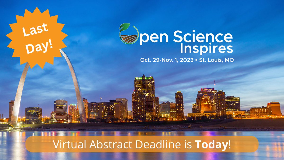 This is it! Today is your last chance to submit a virtual abstract for #ACSMtg in St. Louis. Don’t miss this opportunity to share your work! ow.ly/XNmp50PO1zH