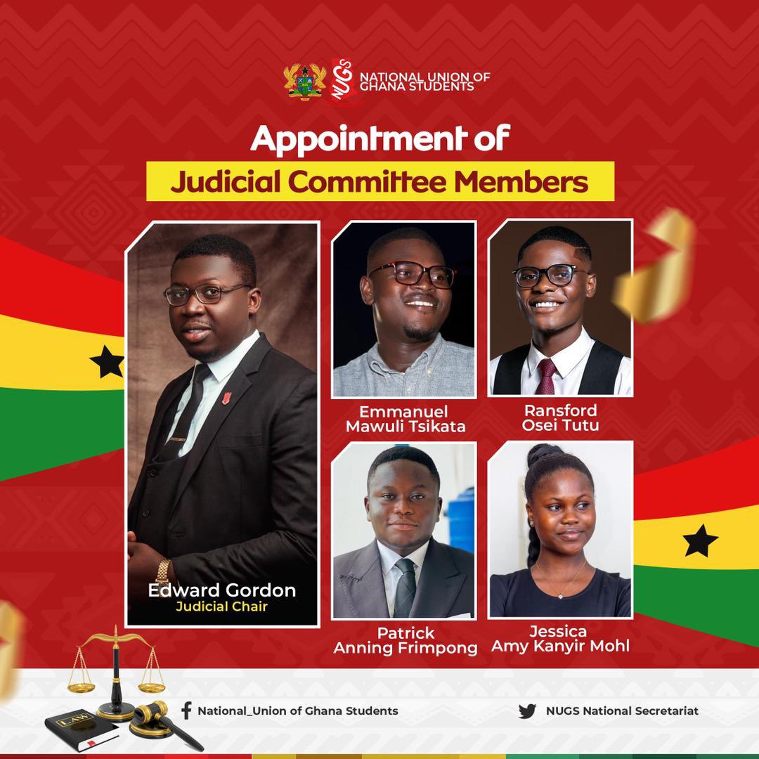 KOD_focus's tweet photo. THE 57th NUGS JUDICIAL BOARD BOARD. Congratulations Guys ,Serve Well https://t.co/698Nd2qljf