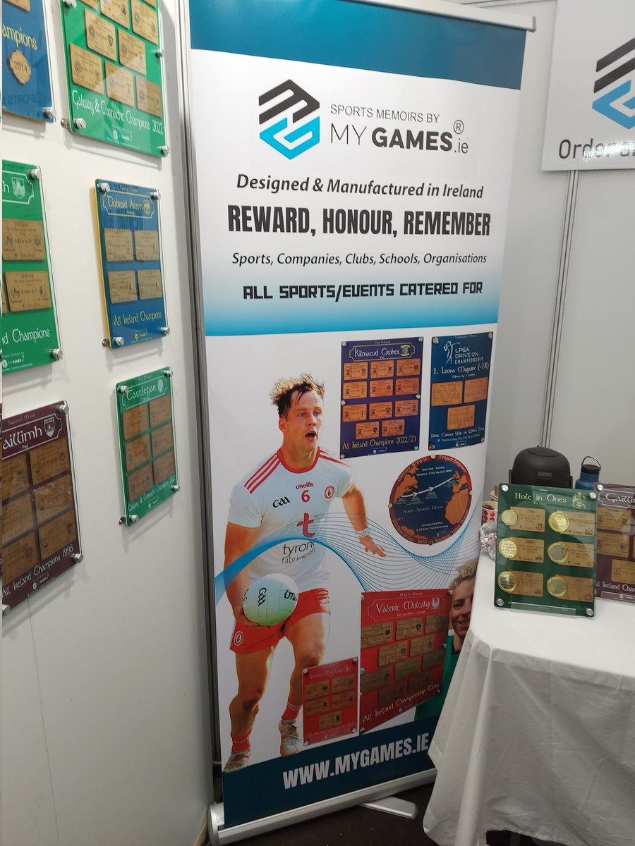 Came across this company at the ploughing yesterday.  Really like their sports memoirs . Give them a shout <a href="/mygames_ie/">MyGames.ie</a> #allthingsgaacollection