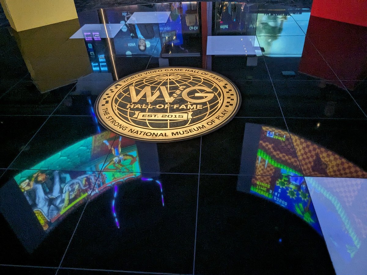 GKoelle's tweet photo. Hey Wulffden the Strong National Museum of play opened their video game hall of Fame. You guys talked about it on the podcast  months ago. Definitely worth the visit! @BobWulff @WillWulffDamnIt https://t.co/yKIXWh9kgn
