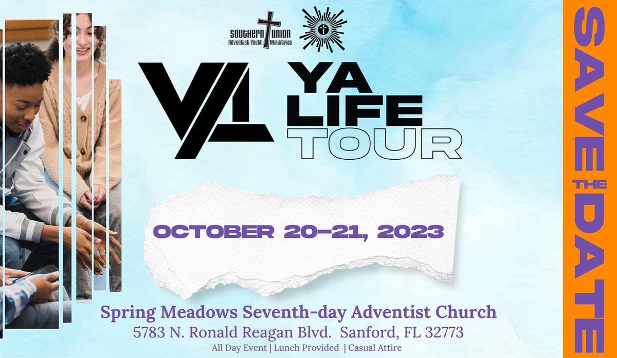 FloridaSDAYouth's tweet photo. Join us in October
Registration link in bio. https://t.co/pflZgUfB8k