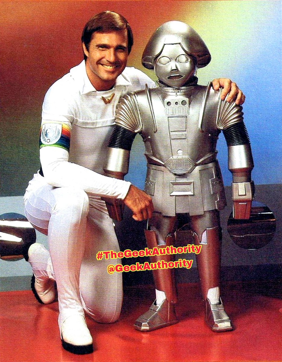GeekAuthority's tweet photo. 44 years ago today #BuckRogers In The 25th Century with #GilGerard, #ErinGrey. #FelixSilla and #TimOConnor premiered for two seasons. Complete with campy costumes,  #disco music,  exotic and late 70's visual and sound effects! Fun times! https://t.co/OAoLrnkAqU