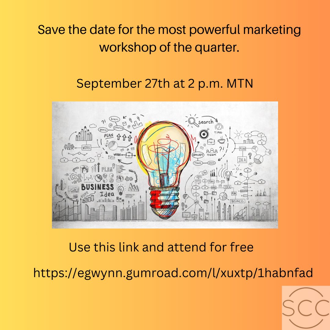 Now is the time to prepare for 2024
 
 Most likely you have thought about building a marketing plan.
 
 But have not yet decided how to create one.

No worries, this workshop was built with you in mind!
 
 During our time together, will focus on the basic building blocks of your