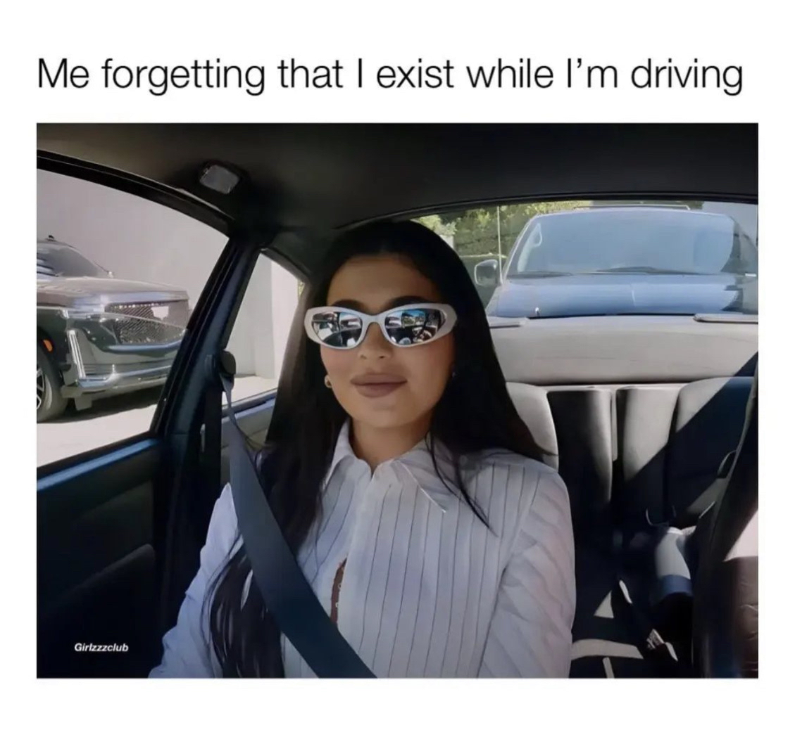 I be zoning out 😭