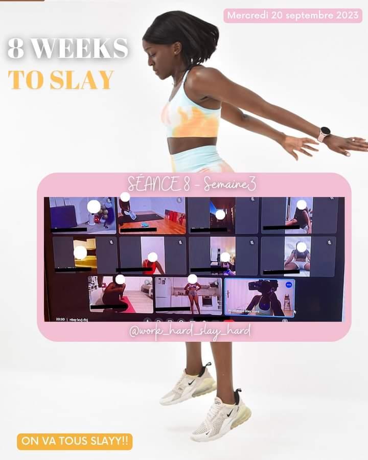 work_hard_slay's tweet photo. 3eme semaine du challenge 8 weeks to SLAY ✅💪🏾

On ne lâche rien

#healthyfood #motivation #fitness #challenge https://t.co/t1PB0WuBon
