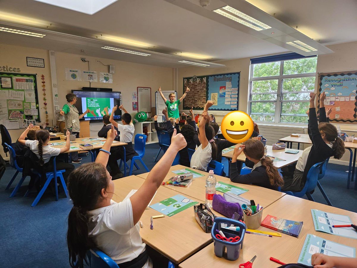 Thank you to <a href="/NSPCCLearning/">NSPCC Learning</a> for providing valuable workshops for the children this week. We recapped the number to cal if we need to chat and the all important ways we can keep ourselves safe 🟢 <a href="/SummerswoodPS/">Summerswood School</a>
